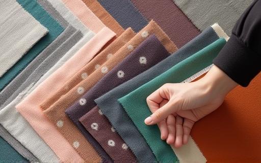 Fabric design pattern samples